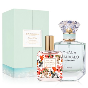(買一送一)OHANA MAHAALO 海風徐徐香精露(50ml)-贈OHANA MAHAALO 輕香水30ml