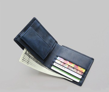 男女錢包 折疊真皮皮夾 休閒錢包