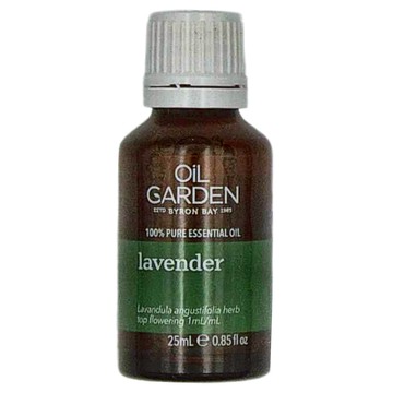 OiL GARDEN 澳悠園 25ml 100% 薰衣草純精油  1瓶