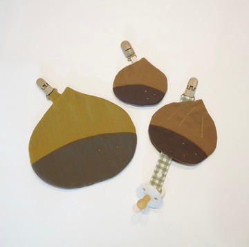 【 Laukku.u 】栗子系列。土棕色