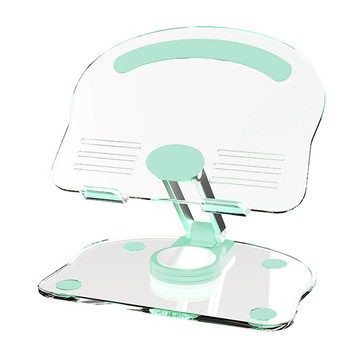 平板手機支架 Set 2入 KF-Z11 桌面收納支架 360度旋轉  綠 粉  黑  白(隨機出貨)  1個