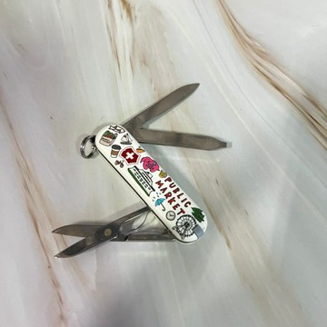 [沐沐屋]victorinox 經典七用 限量印花  西雅圖版油輪 58MM 瑞士刀