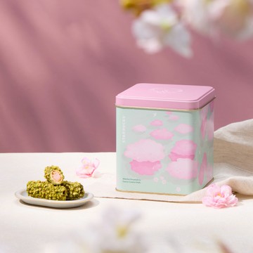 星巴克抹茶草莓可可杏仁捲