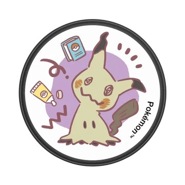 GRIP O (MagSafe 兼容） 黑 - 寶可夢 Pokemon - 暖色系列-謎擬Q