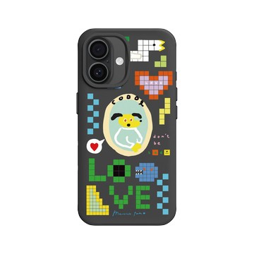 iPhone 16 SolidX 黑 - MacaronToe 馬卡龍腳趾 - 陪我玩 Play With Me