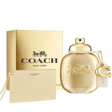 COACH 時尚閃耀女性香精50ml(贈手拿包)