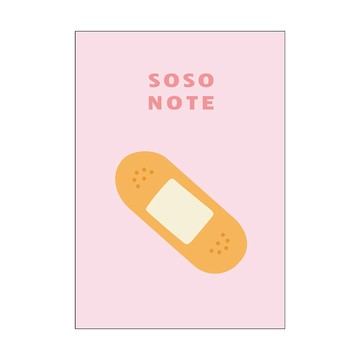 SOSO 25K方格筆記本