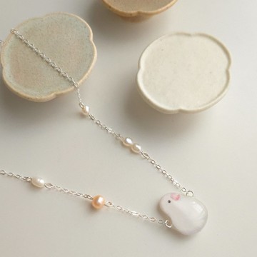 【動物們 No.028】文鳥 項鍊 純銀鍊款