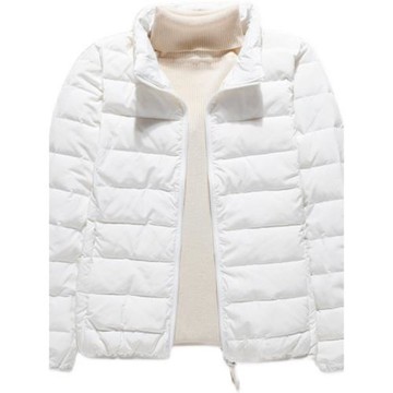 2025新款白鴨絨秋季新款輕薄羽絨服女短款輕便連帽媽媽外套小個子