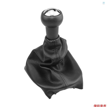 PEUGEOT Crtw 換檔蓋,5 速換檔桿旋鈕防塵罩綁腿靴皮革更換,適用於標致 207 307 406