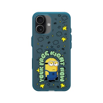 iPhone 17 Clear (相機按鈕) 夜幕藍 - Minions - Minions - Your Face Right Now