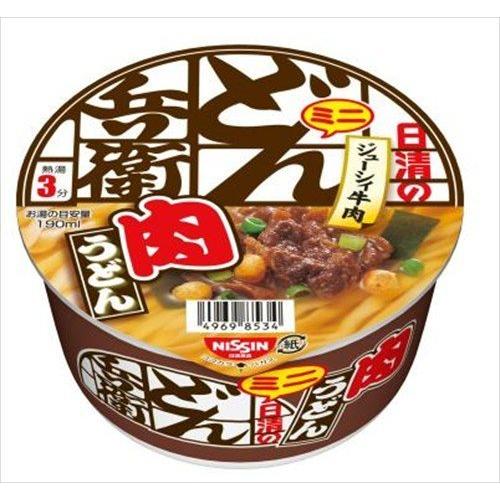 日清食品 日清のどん兵衛 肉うどんミニ 40g×24(12×2)個入