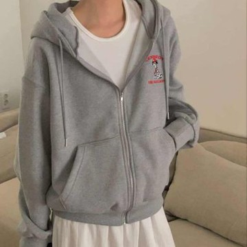 正韓外套 肯尼連帽夾克外套FIE1170-創翊韓都