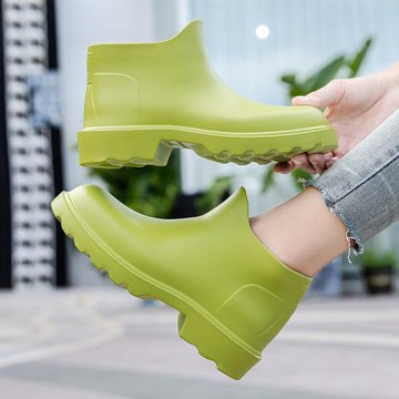 雨鞋女款2023新款水鞋女防水防滑雨靴時尚外穿成人膠鞋好看輕便