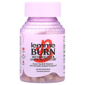 Lemme, Burn，代謝和 AMPK 活化劑，60 粒全素膠囊