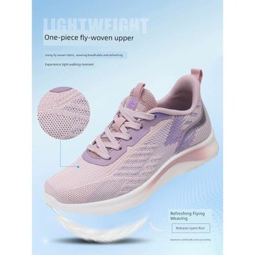 新款網面透氣女士媽媽老北京布鞋