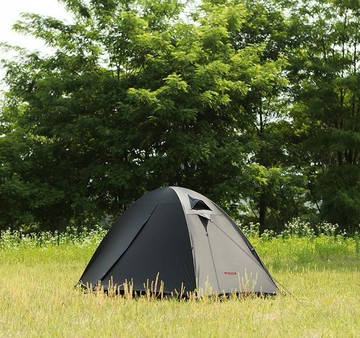 希爾曼 風一 輕量雙層帳篷  黑色  1人