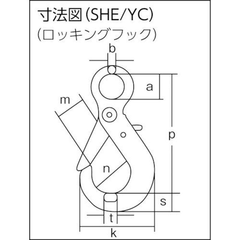 象印 チェーンスリング１００（アイタイプ）荷重１．０ｔ線径６