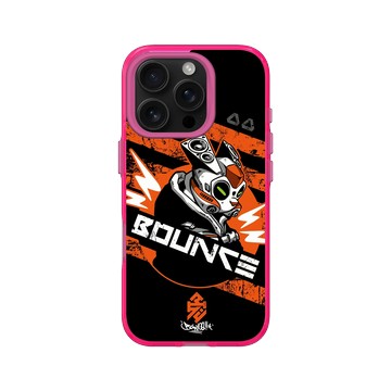 iPhone 16 Pro Clear 粉漾桃 - BOUNCE - BOUNCE MAN Lightning