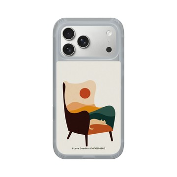 iPhone 17 Pro Max AirX 流變灰 - ilovedoodle (Lim Heng Swee) - Cat Landscape - Chair 貓咪椅子