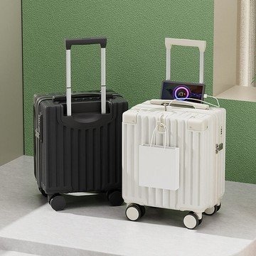 【本週爆款】春秋航空行李箱女14寸登機箱拉杆箱小型密碼箱短途旅行18寸旅行箱