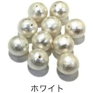 コットンパール ラウンド 両穴 16mm 大袋 (キスカ)(100ヶ入)