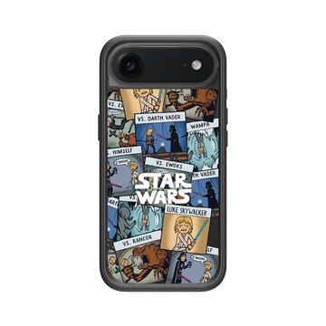 iPhone Air Mod NX -邊框背蓋組合 (相機按鈕) 黑 - 迪士尼-星際大戰 Star Wars - 星戰角色-漫畫系列
