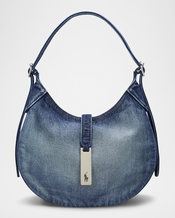Polo ID Denim Shoulder Bag