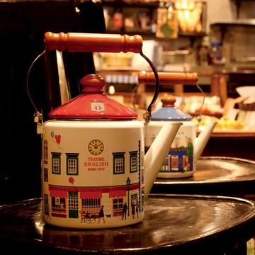 【官方直營】Merry英倫午茶系列_琺瑯燒水壺 2.0L