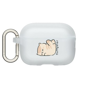 AirPods Pro 2 AirPods Case 透明 - fluffystar 毛絨絨星人 - Bobo貼貼