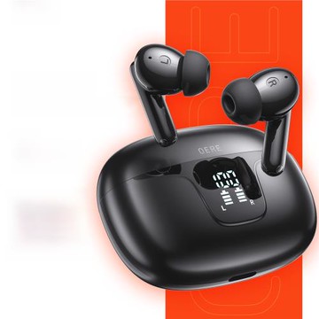 新款QERE E60無線藍牙耳機主動降噪TWS數顯超長續航入耳式耳塞28H