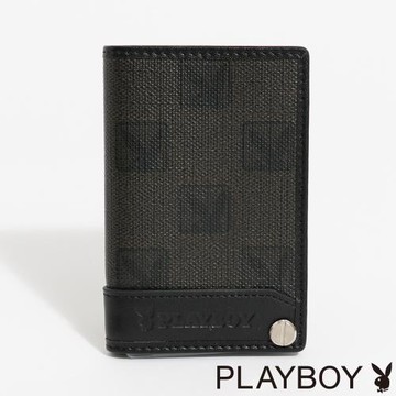 PLAYBOY - 配件小物-卡片夾  卡片夾系列 - 黑色