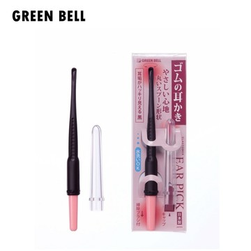 日本綠鐘GREEN BELL 匠之技攜帶型附套耳扒  G-2164 / 掏耳棒 耳扒 挖耳棒
