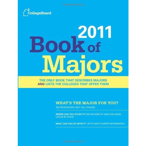 2011 Book of Majors (College Board Book of Majors)