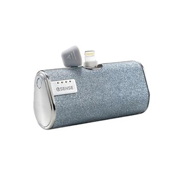 逸盛Esense口袋快充行動電源(Lightning)/37-AAP500DBL/水鑽藍