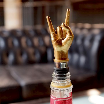 英國 Luckies Rock on 搖滾造型酒瓶塞