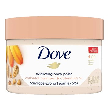 美國DOVE身體磨砂霜(燕麥)298g
