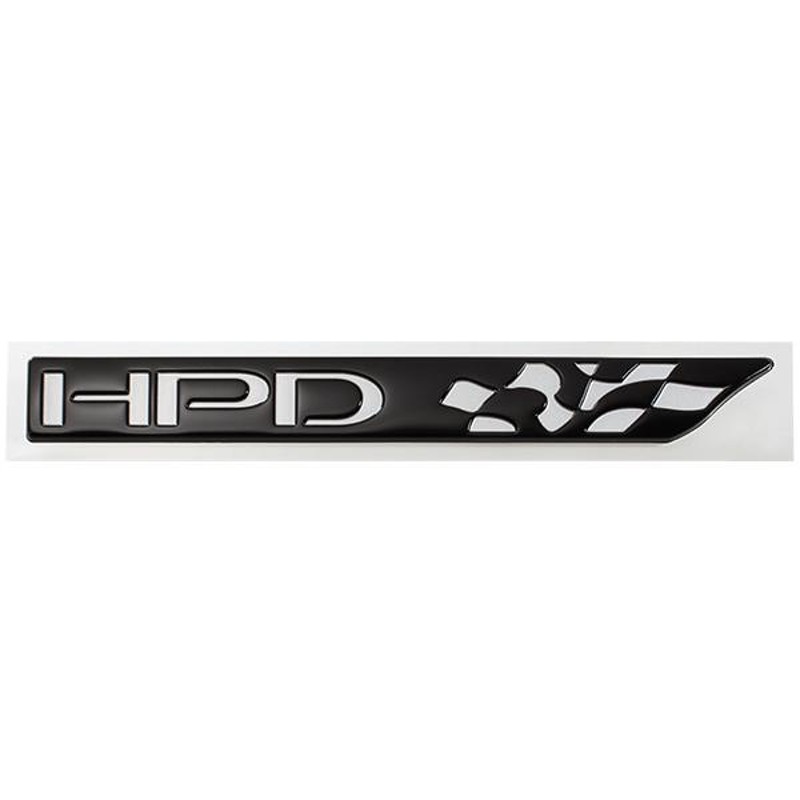 USホンダ純正 HPD リアエンブレム ゲートエンブレム 幅約20cm 縦約2.4 ...