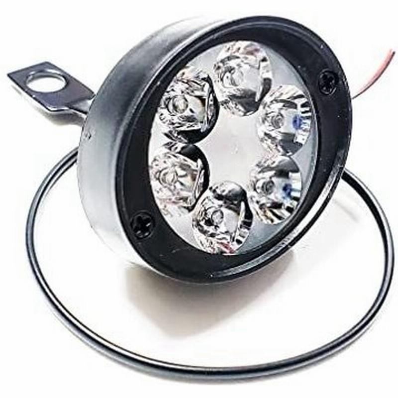 D24 2 バイク用 車用 6連ledスポットライト サブライト 補助ランプ 補助灯 補助ライト Ledスポットライト Led フォ 通販 Lineポイント最大0 5 Get Lineショッピング