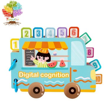 【樹年】兒童益智玩具撕撕書沉浸式粘貼書常識認知數學啟蒙益智寶寶安靜書