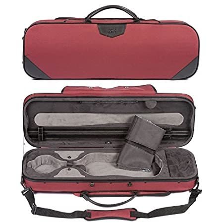 Pedi Red Oblong Violin Case