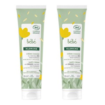 KLORANE bebe蔻蘿蘭寶寶 金盞花修護膏100ml(2入組)