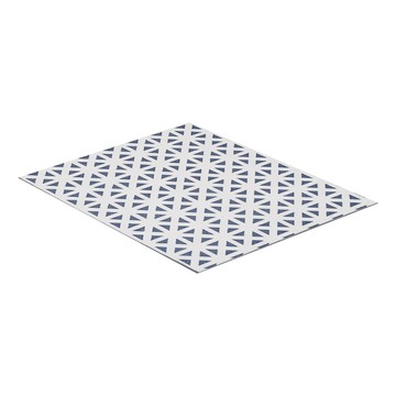 dayneeds 日需百備 重複美學系列 絲圈地墊  120 x 100cm  黑三角  1個