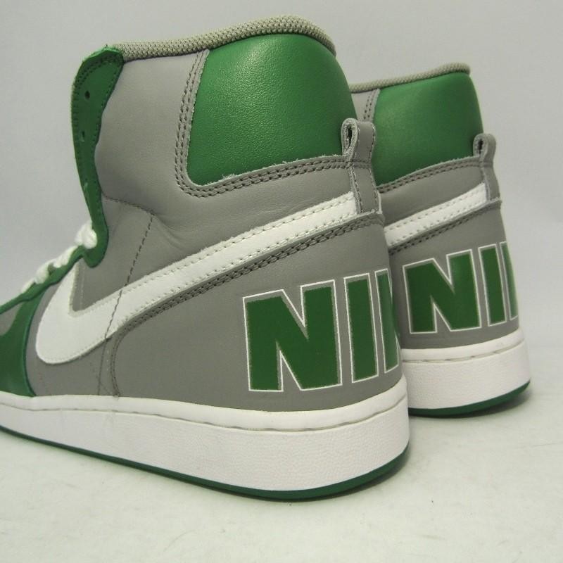 NIKE ナイキ TERMINATOR HIGH 307147-011 観賞用 ターミネーター 2003年製 バスケ 緑 グレー 29cm  箱付スニーカー 中古 45000564 | LINEブランドカタログ