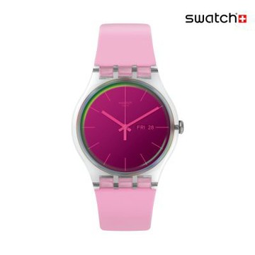 Swatch POLAROSE 太陽光譜折射錶盤/經典手錶/男錶/女錶/瑞士製造 SUOK710 (41mm)