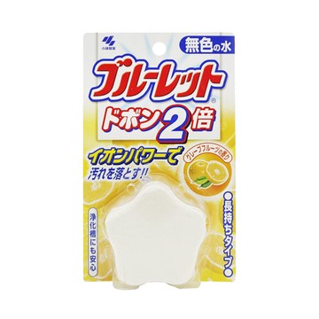 小林馬桶洗淨錠星星藍流120g_葡萄柚