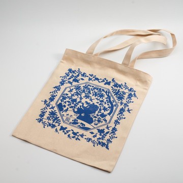帆布袋 青花