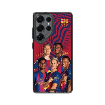 Galaxy S25 Ultra Clear 酷墨灰 - FC Barcelona - Next Gen Icons