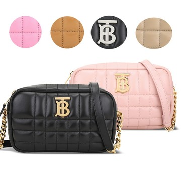 BURBERRY 巴寶莉 Lola TB字母 [官網$48,900] 羊皮斜背相機包-多色可選