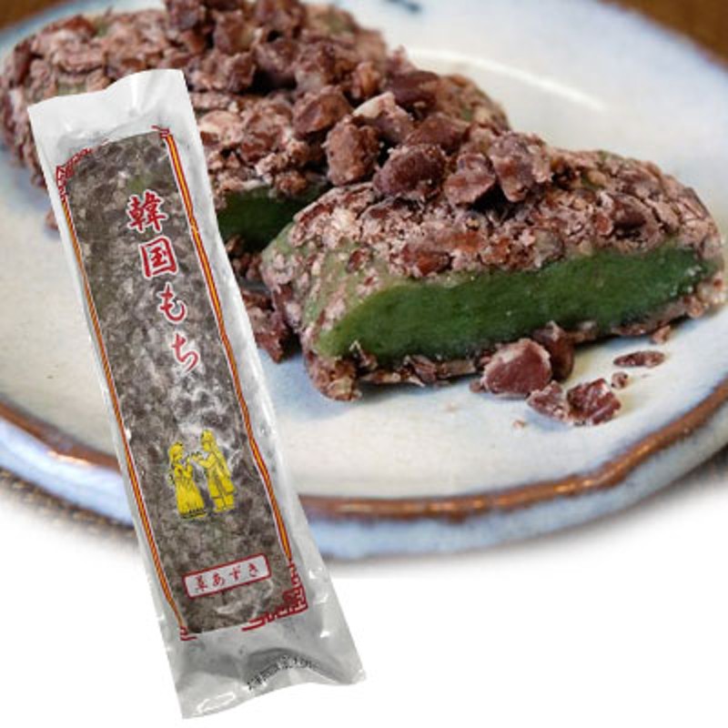 冷凍))　いちりき冷凍　伝統餅　LINEショッピング　草あずき餅(270g)　韓国餅　お餅　手作り餅